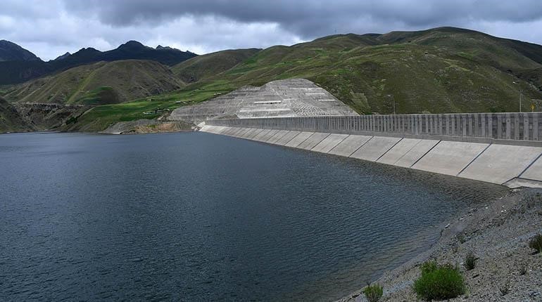 La represa de Misicuni tiene esta temporada 115 millones de metros cúbicos. | Carlos López